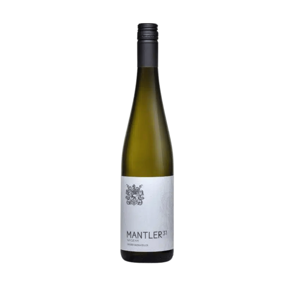 Fles witte wijn Mantler31 Gelber Muskateller Wagram DAC 2024 PUUR Oostenrijk
