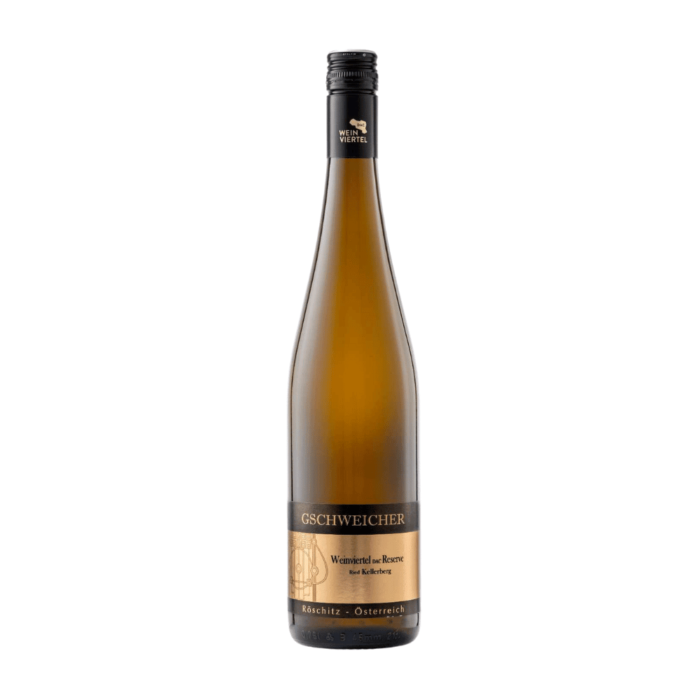 Gschweicher Grüner Veltliner Ried Kellerberg Weinviertel DAC Reserve 2023 – proef de kracht van oude stokken - PUUR Oostenrijk