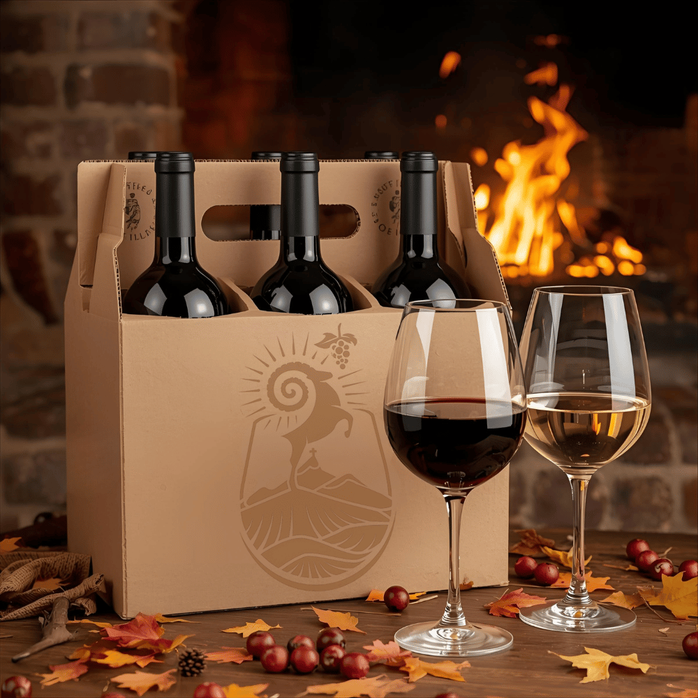 Luxe herfstbox 🍁- Vier het najaar met 6 premium Oostenrijkse wijnen