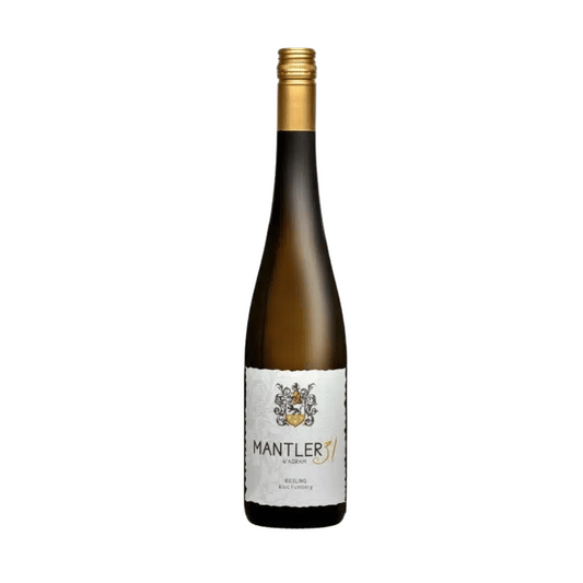 Fles witte wijn Mantler 31 Ried Fumberg Riesling 2023 Wagram DAC PUUR Oostenrijk