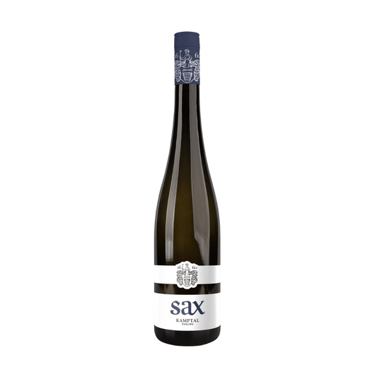Fles witte oostenrijkse wijn winzerhof sax riesling kamptal dac