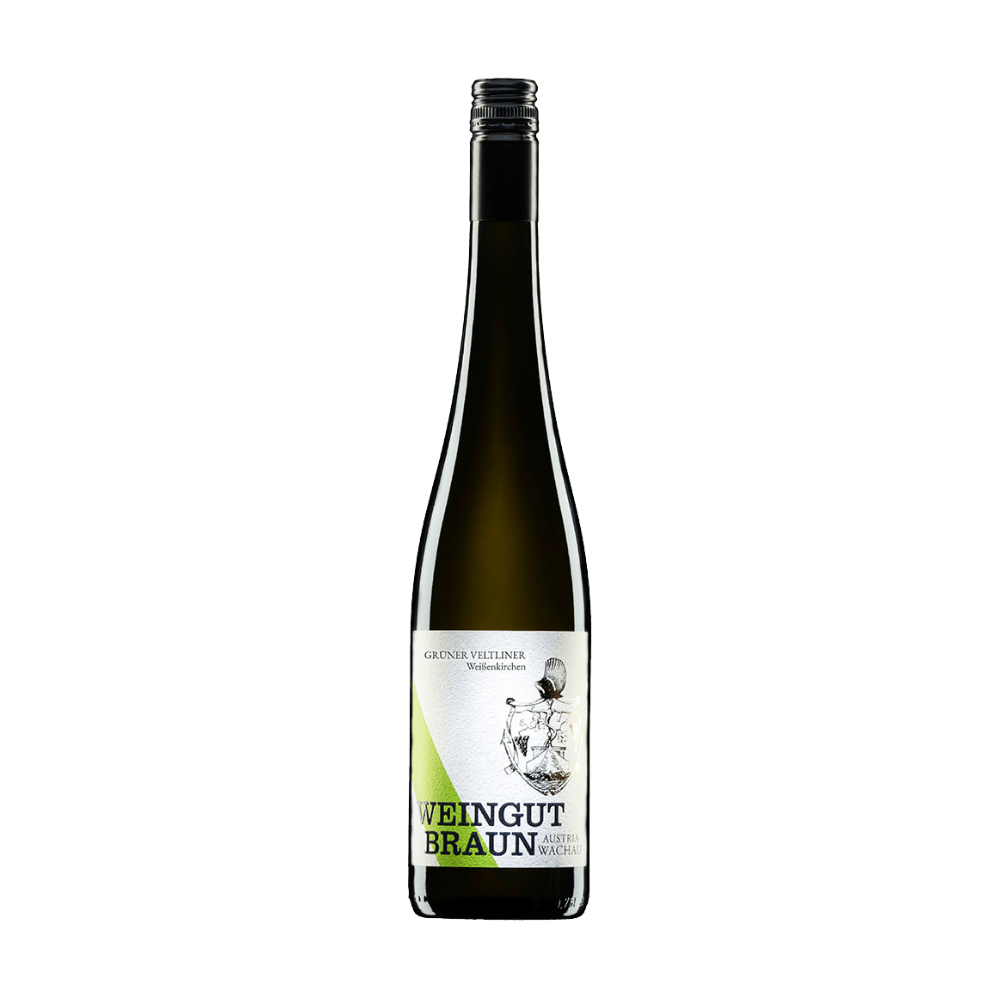 Braun Grüner Veltliner Steinfeder® Wachau DAC 2025 – Biologische Wachau-topper - PUUR Oostenrijk