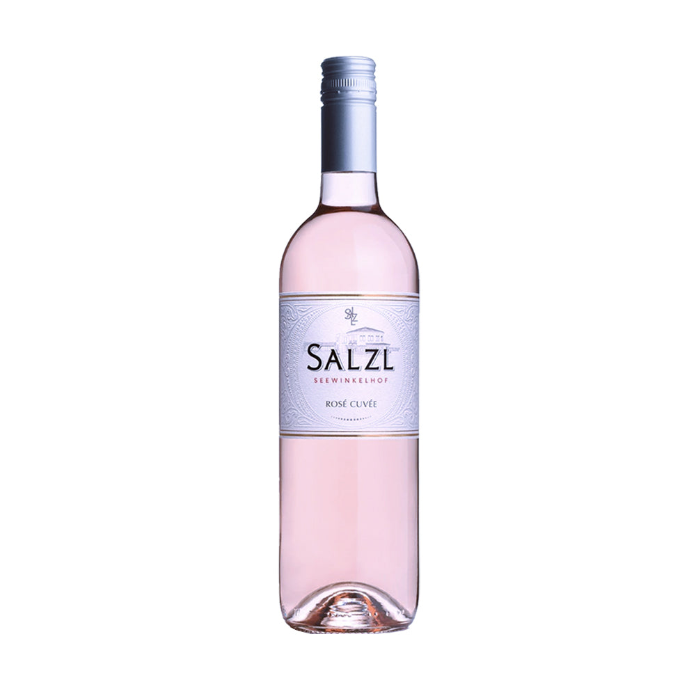 salzl rosé cuvée Zweigelt, Merlot, Cabernet Sauvignon, Syrah bleekroze 